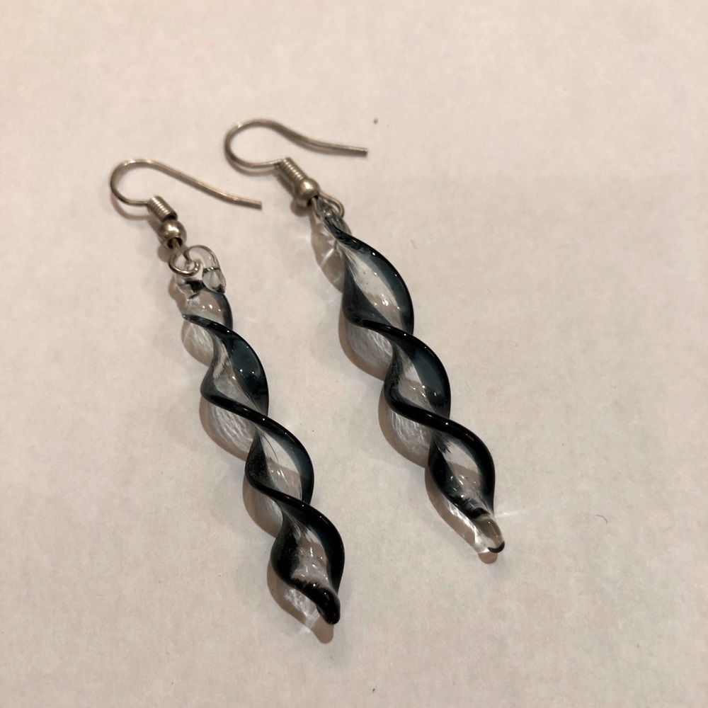NWOT Mexican Glass Earrings